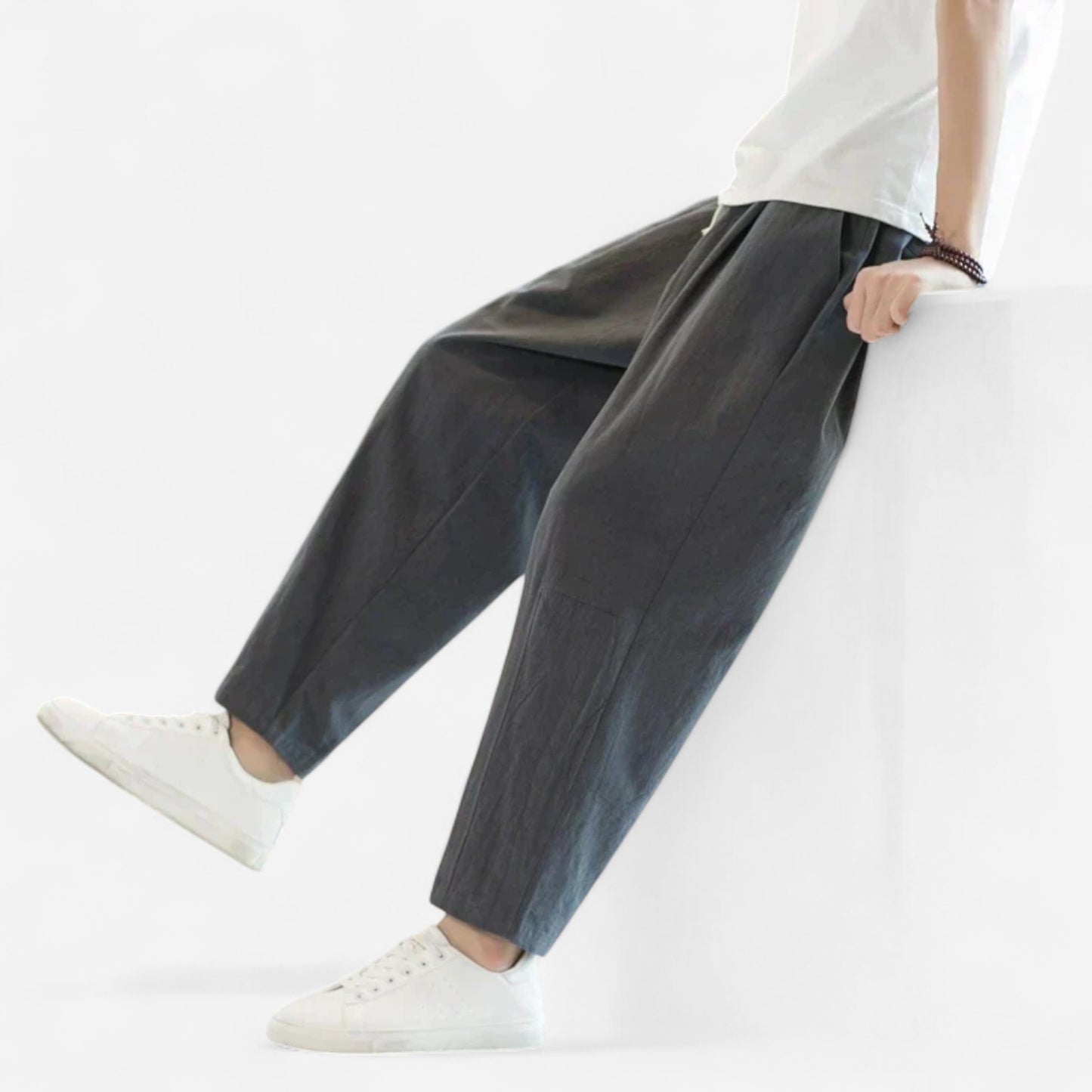 Tom - Pantalon d'été décontracté pour homme, confort optimal