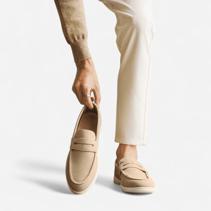 Renlow Mocassins en Suède Doux - Élégance et Confort Inégalés