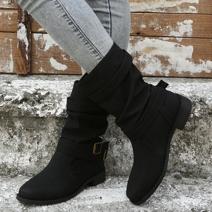 MELANIE™ |  Bottes à boucles décontractées