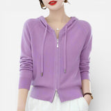 Alina Loft - Sweat à Capuche Tricoté Élégant et Confortable