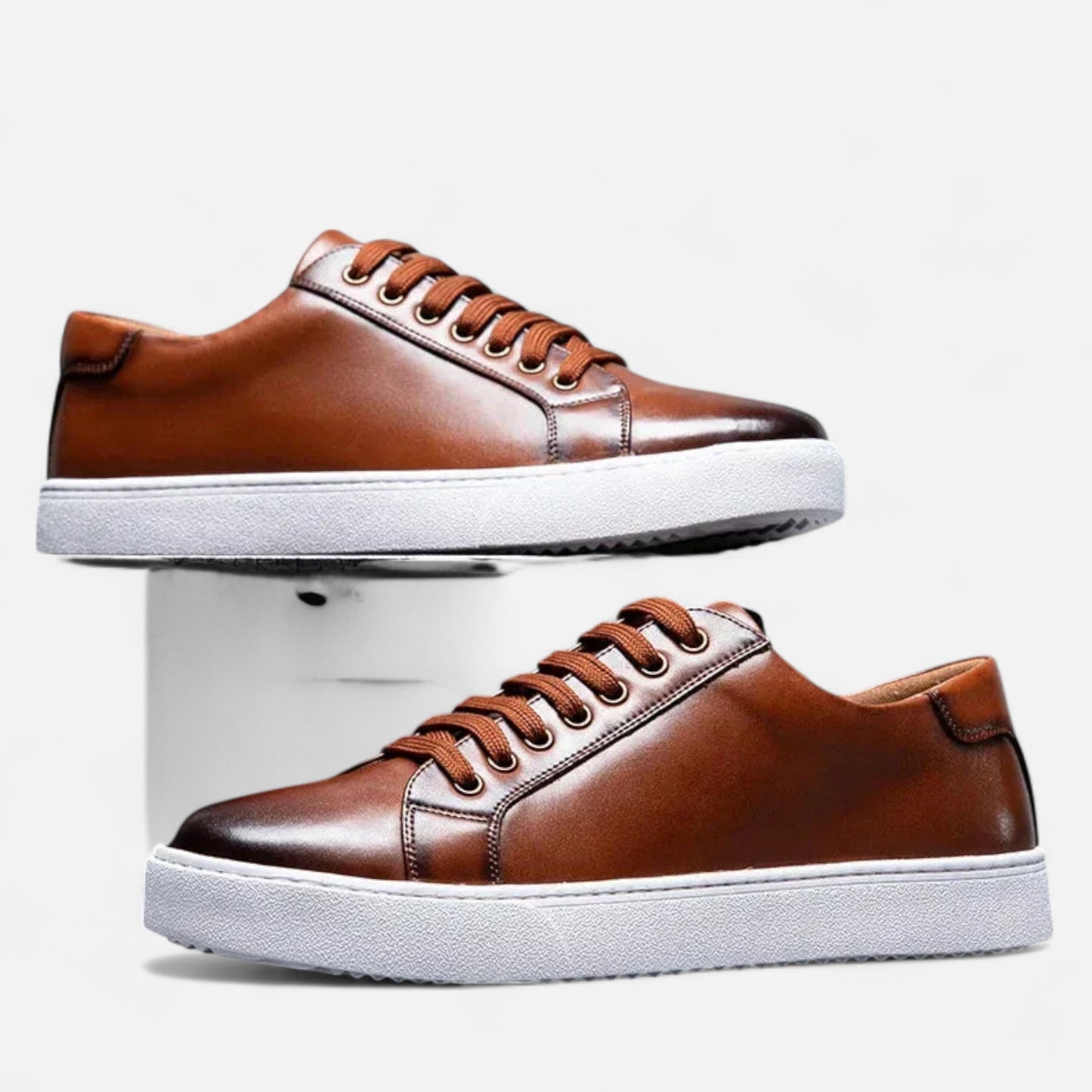 Salvano - Baskets en Cuir Véritable pour un Style Élégant