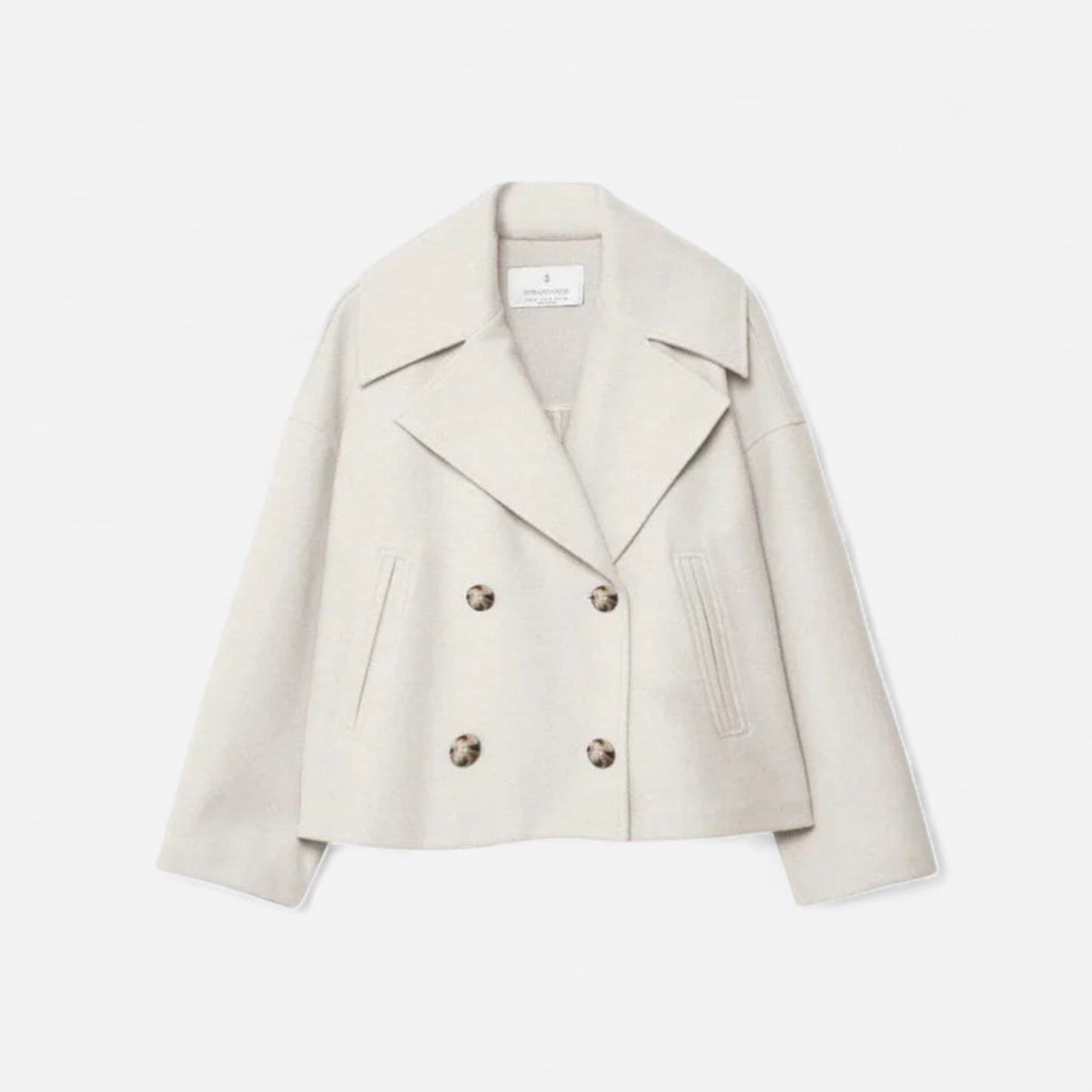 Veste Femme Courte Croisée - Élégance et Confort au Quotidien