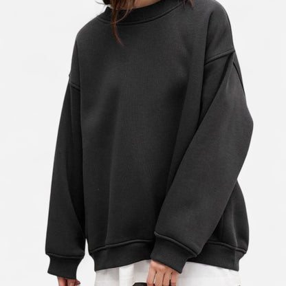 Lola - Sweatshirt Oversize à Col Rond pour un Confort Optimal