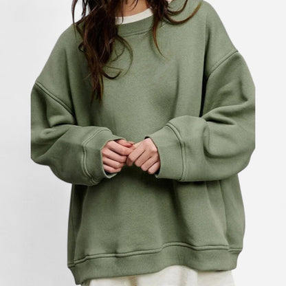 Lola - Sweatshirt Oversize à Col Rond pour un Confort Optimal