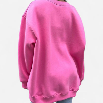 Lola - Sweatshirt Oversize à Col Rond pour un Confort Optimal