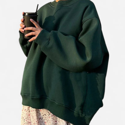 Lola - Sweatshirt Oversize à Col Rond pour un Confort Optimal