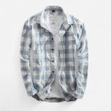 Abdiel Chemise à Manches Longues en Plaid pour Hommes - Élégance et Confort