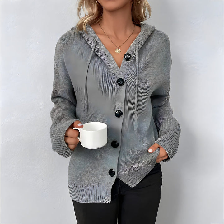 GALLIA™ | Cardigan à capuche