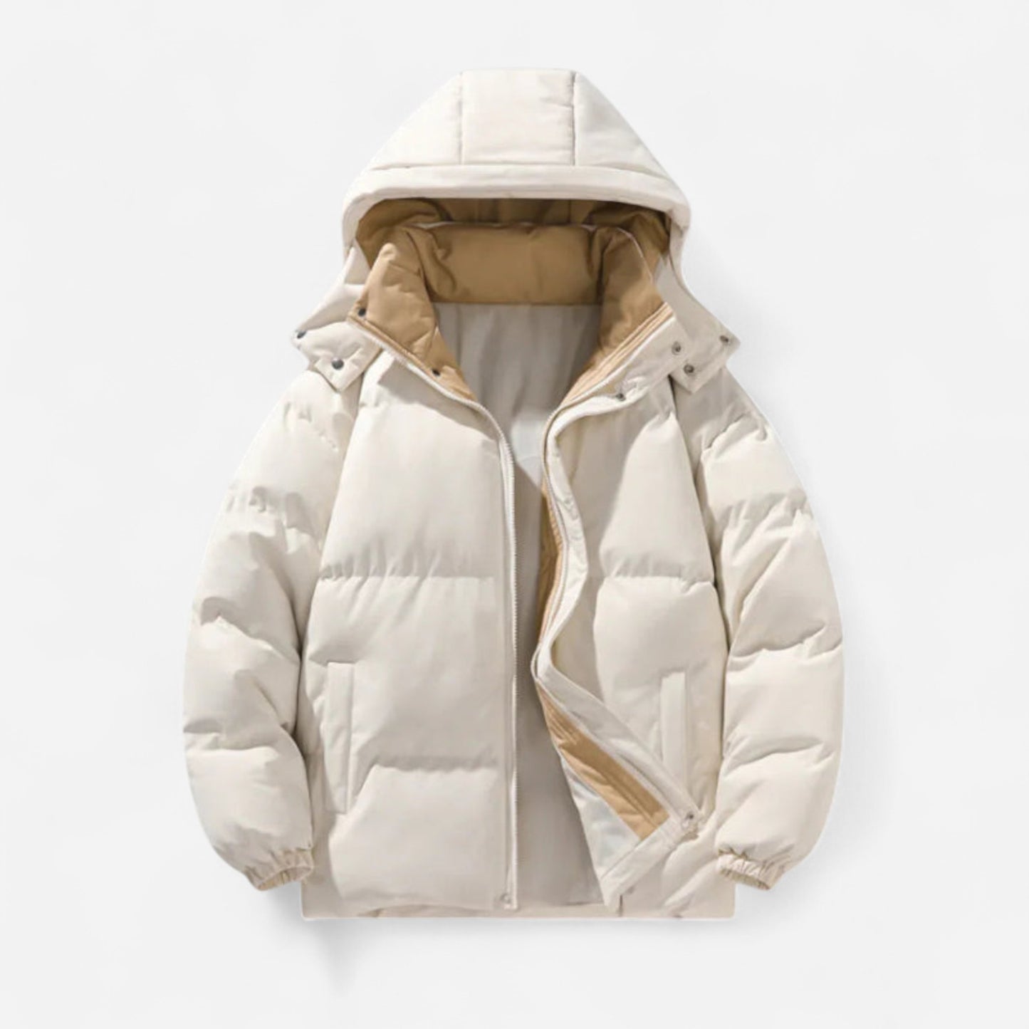 Veste Puffer Femme Isolée à Capuche - Élégance et Confort Optimal