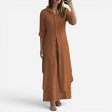 Ensemble coordonné femme : chemise et pantalon long pour tous les jours