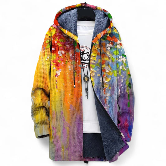 Zena - Sweat à capuche de luxe inspiré par l'art et le confort