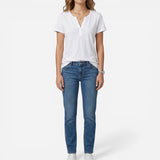 Blouse Femme Evalynn – Décolleté Flatteur & Tissu Léger pour Été Confortable