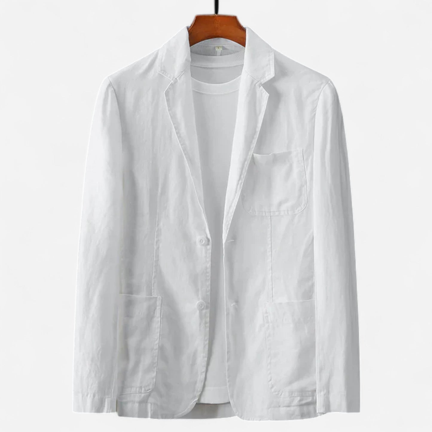 Hollis Veste en Coton Vintage-Lavé - Élégance et Confort Durable