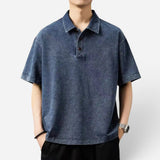 Polo en Denim Finnegan - Élégance et Confort Durable