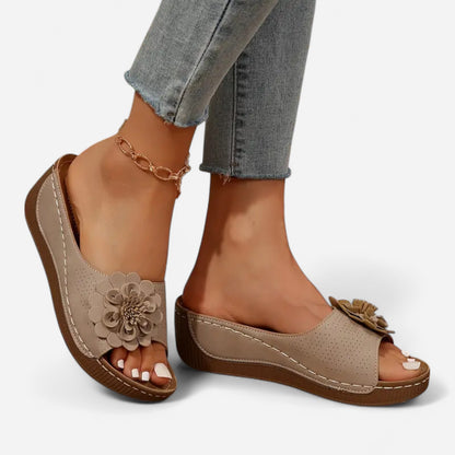 Nirelle - Sandales élégantes pour femmes, confort et style floral