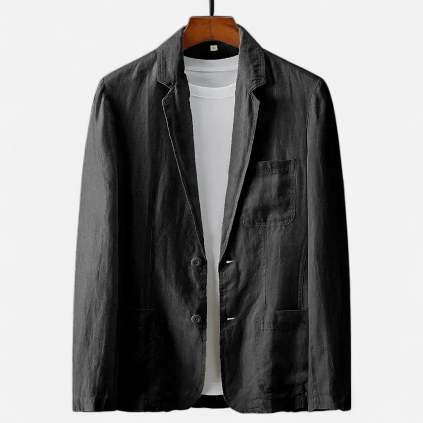 Hollis Veste en Coton Vintage-Lavé - Élégance et Confort Durable
