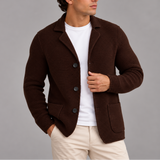 Blazer Tricot pour Homme | Veste Élégante et Décontractée