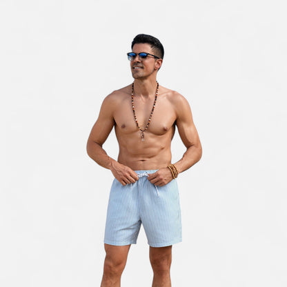 Jeremy - Short de Plage Rayé pour Homme | Élégance et Confort