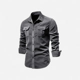 Chemise en velours côtelé décontractée - Élégance et confort au quotidien