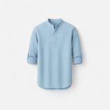 T-shirt à manches longues Casual Henry - Confort et style intemporel