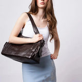 Tote Élégante en Cuir Vegan - Sac Spacieux et Pratique