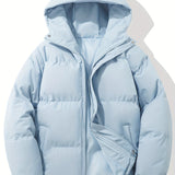 Doudoune Hiver à Capuche – Chaude et Matelassée