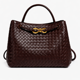 Sac Cabas Tissé en Cuir Vegan Doux – Élégance Quotidienne