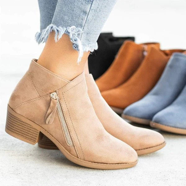 ANNABEL™ | Bottes orthopédiques en cuir pour femmes