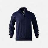 Essential Henry Quarter Zip Pullover - Confort et Élégance