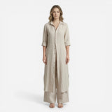 Ensemble coordonné femme : chemise et pantalon long pour tous les jours