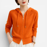 Alina Loft - Sweat à Capuche Tricoté Élégant et Confortable