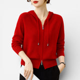 Alina Loft - Sweat à Capuche Tricoté Élégant et Confortable