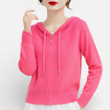 Alina Loft - Sweat à Capuche Tricoté Élégant et Confortable