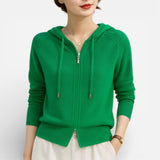 Alina Loft - Sweat à Capuche Tricoté Élégant et Confortable