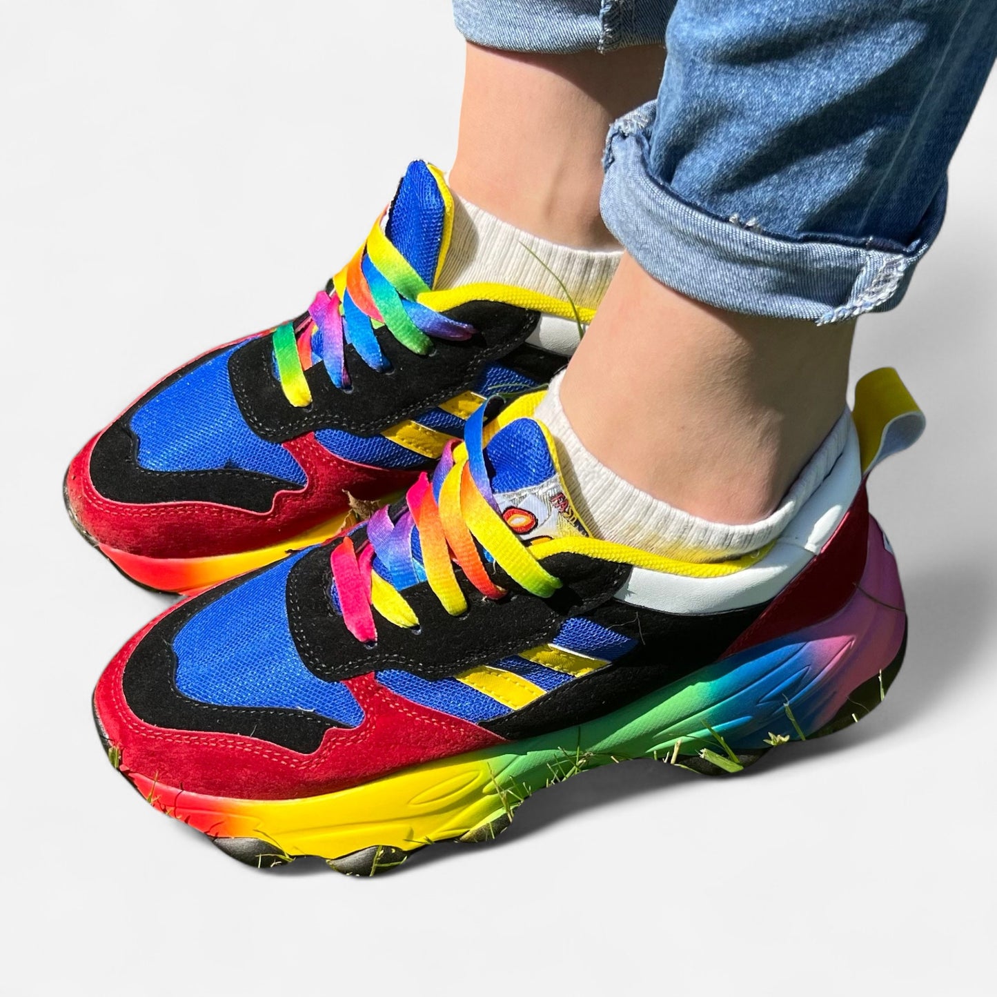 Chaussures Orthopédiques Arc-en-Ciel pour Femmes - Confort & Style