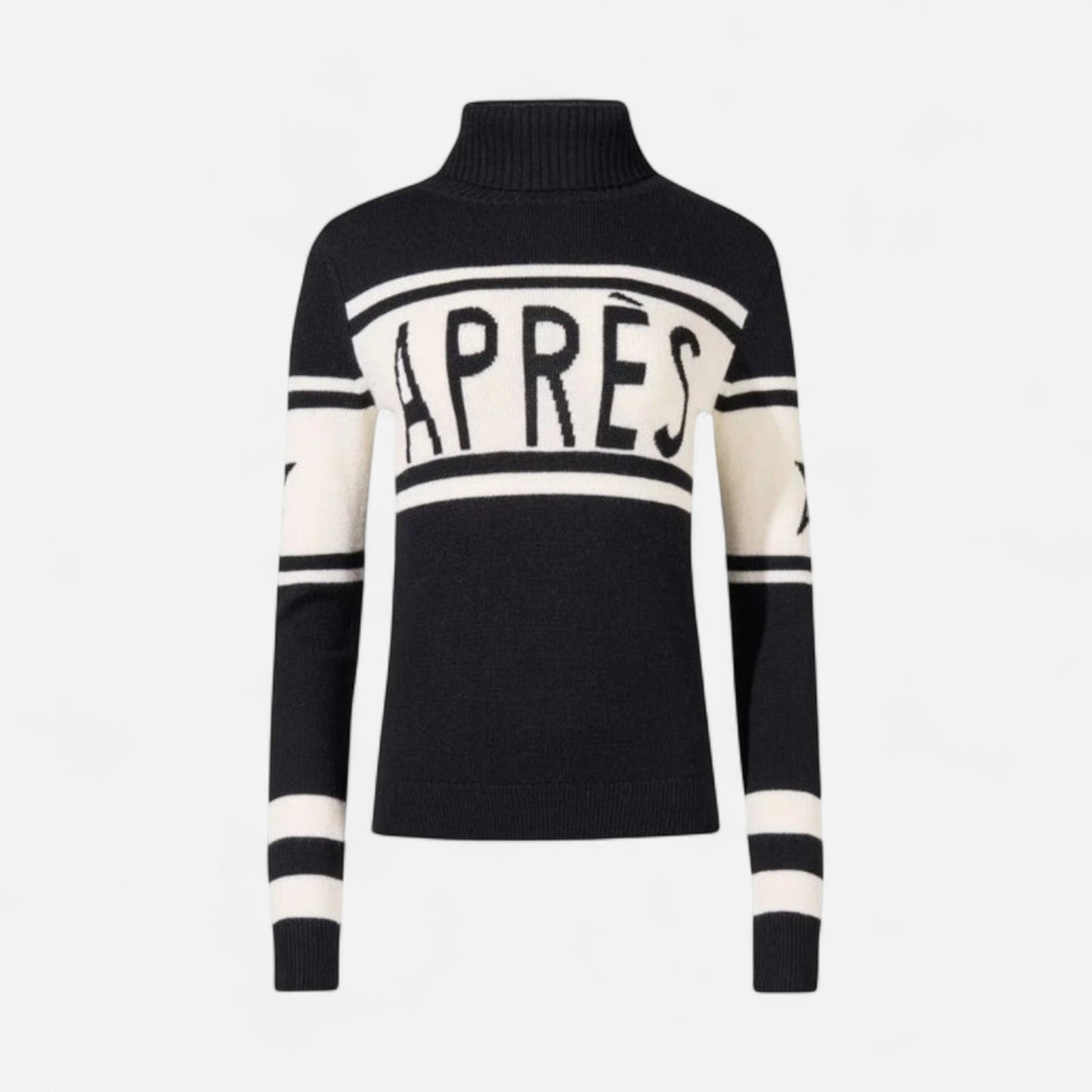 Pull en laine mérinos pour femmes - Turtleneck après-ski élégant