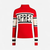 Pull en laine mérinos pour femmes - Turtleneck après-ski élégant