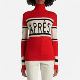Pull en laine mérinos pour femmes - Turtleneck après-ski élégant