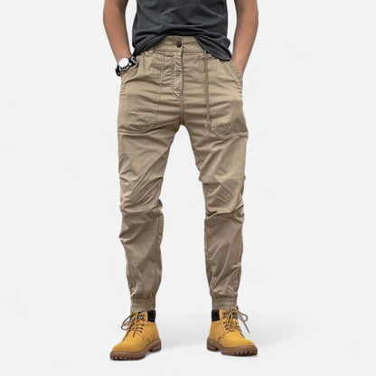 Marco - Pantalon Cargo Extensible avec Poches Pratiques et Élégantes
