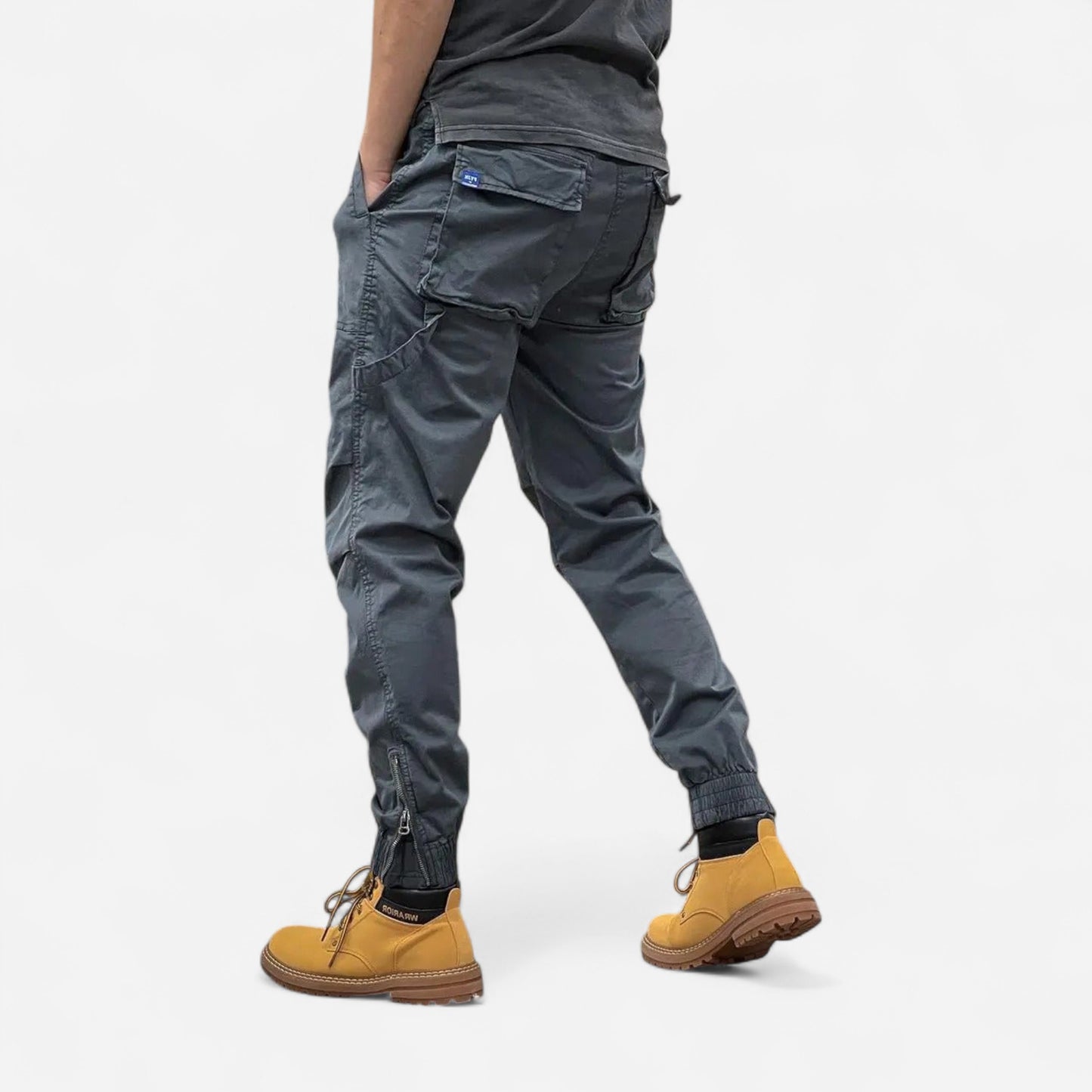 Marco - Pantalon Cargo Extensible avec Poches Pratiques et Élégantes