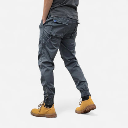 Marco - Pantalon Cargo Extensible avec Poches Pratiques et Élégantes