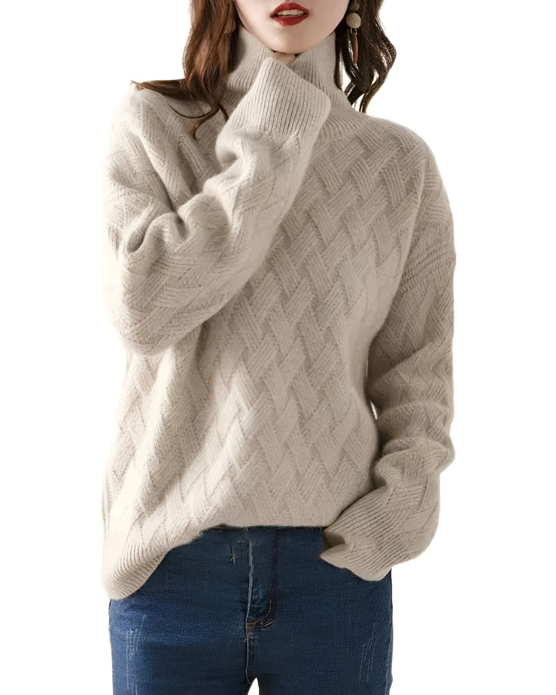 COLETTE™ | Cashmere Turtleneck Sweater