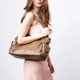Tote Élégante en Cuir Vegan - Sac Spacieux et Pratique