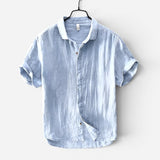 Chemise en lin pour hommes Pacific - Élégance et confort intemporel