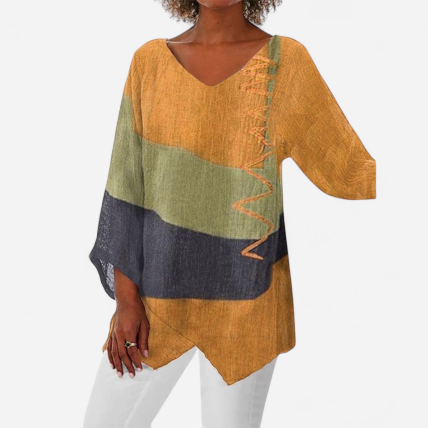 Elayne - Blouse Élégante pour Femmes en Tissus de Qualité