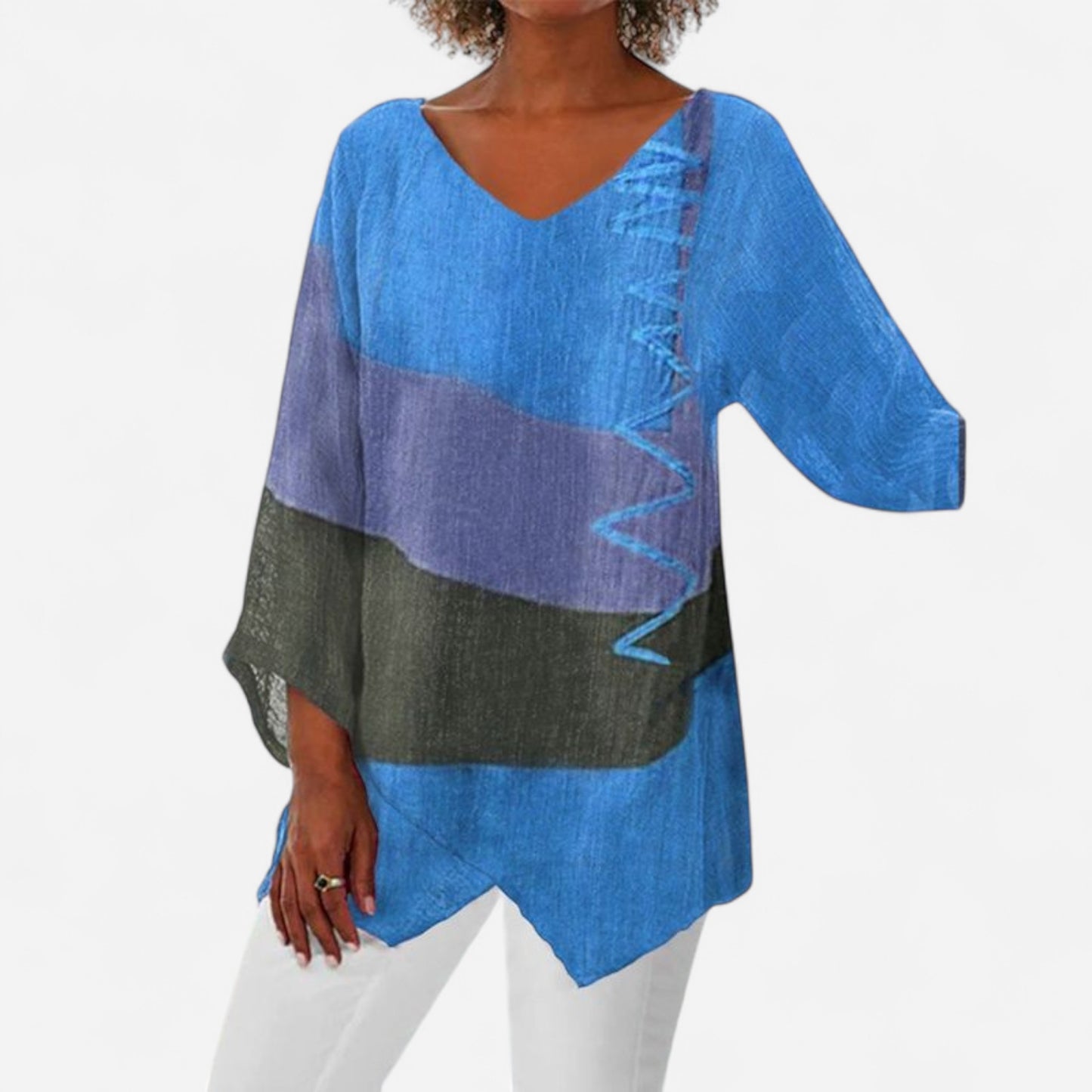 Elayne - Blouse Élégante pour Femmes en Tissus de Qualité