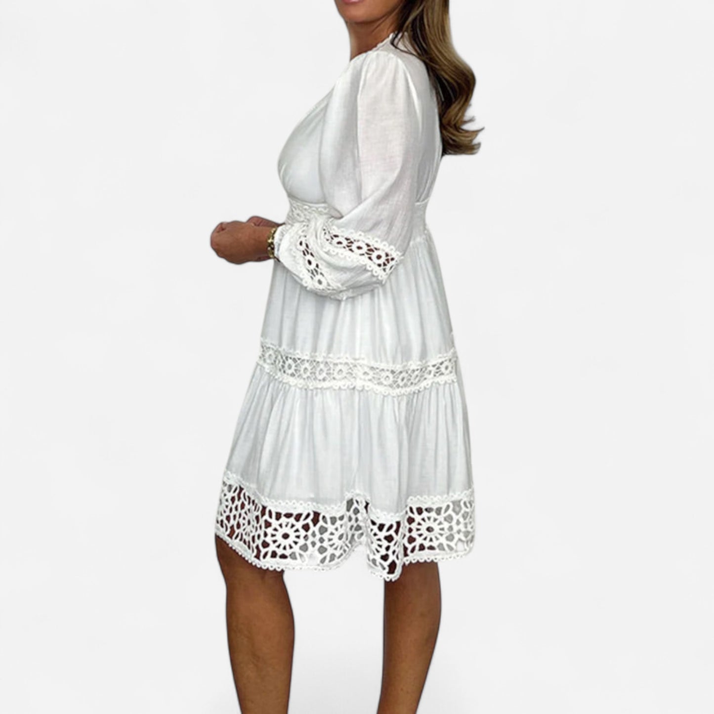 Anya - Robe en dentelle vintage élégante pour femmes