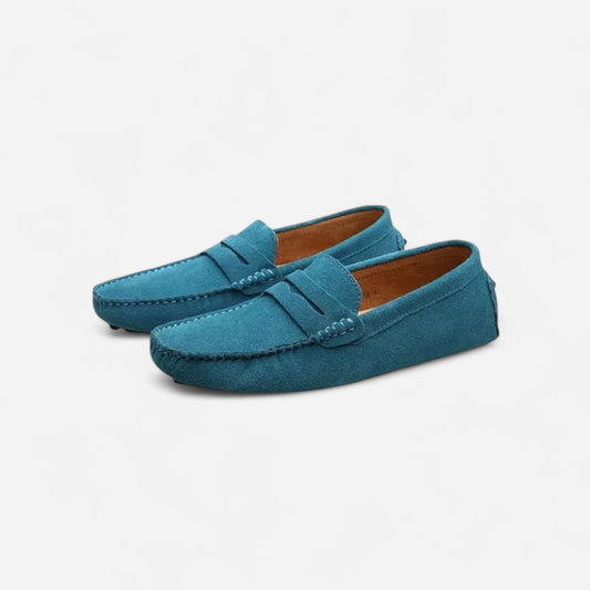 Mocassins en Suède Marina - Élégance et Confort Inégalés