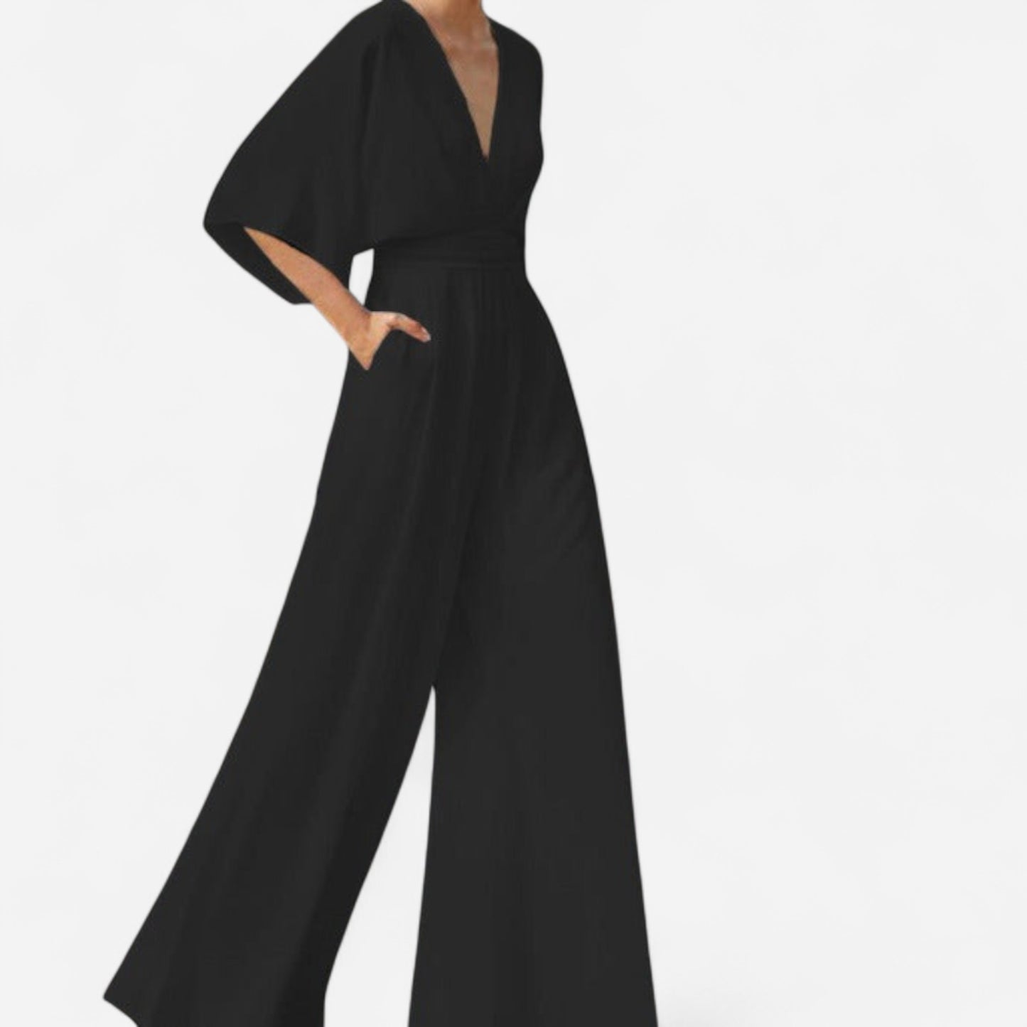 Lena - Combinaison élégante à décolleté en V pour un style chic