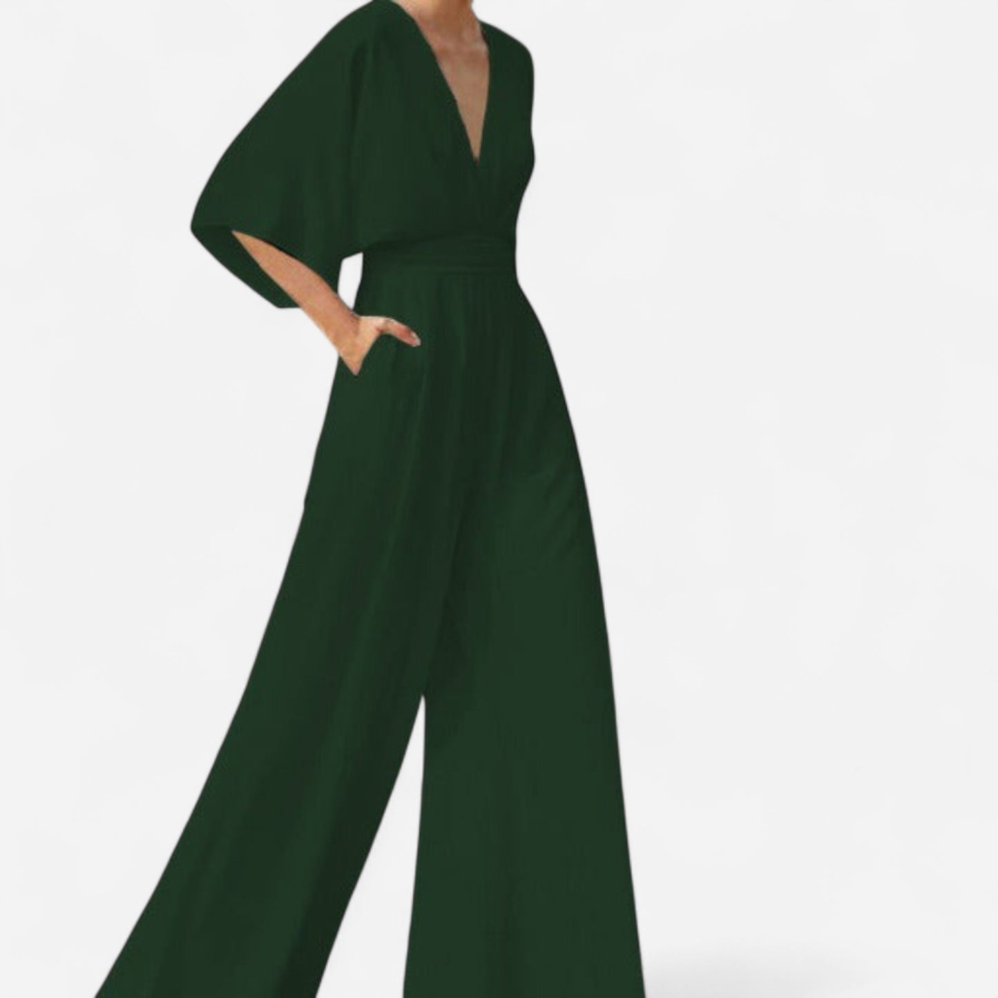 Lena - Combinaison élégante à décolleté en V pour un style chic